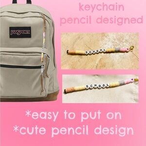 Jansport Pink and Orange Bag Accessories